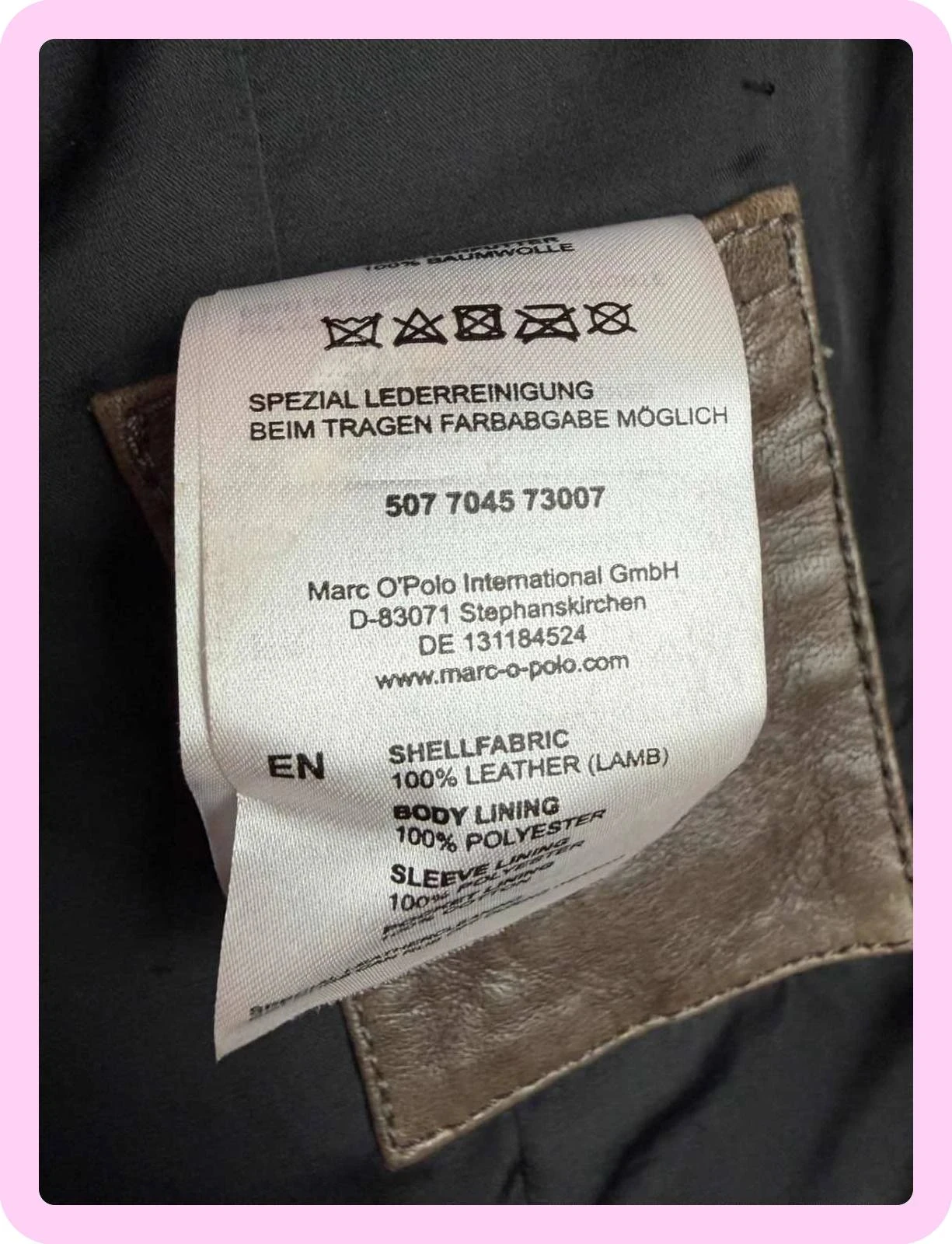 Chaqueta mujer Marc o polo talla 40 limpia con forro de cuero – photo 8